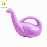 Desain Dinosaurus Lucu, Tempat Siram Anak dari Plastik Non-Toksik, Pot Air Mini untuk Anak, Menyiram Tanaman, Bermain di Luar Ruangan