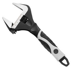 Llave Inglesa de Plomería de Apertura Amplia CR-V, Ajustable de 6/8/10/12 Pulgadas, Acero CR-V, Mango Antideslizante, Herramienta de Reparación, Directo de Fábrica - Product Image 2