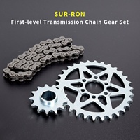 Chaîne de transmission moto haute résistance 520, 120 maillons, noir et or, pour RX3 Sur-Ron Ultra Bee, pièces de course pour moto tout-terrain