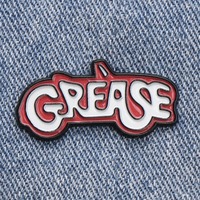 Pin de Esmalte con Logotipo de la Película Grease