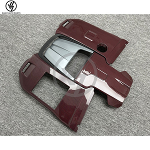 W464 W463A Dry Carbon Fiber Replacement R Style <b>Hood</b> <b>Engine</b> Covers of 2019-2024 W464 <b>Engine</b> Covers - Product Image 4