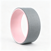 Roue de yoga pour femmes, rouleau de massage dorsal en silicone pour Pilates, étirement de la colonne vertébrale, fitness à domicile, vente en gros, OEM personnalisé