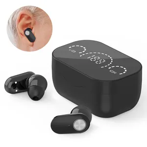 耳補聴器難聴のための高精細ノイズ低減技術充電式補聴器