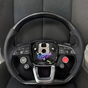 Volante Deportivo de Cuero con Base Plana Compatible con Audis A6 A7L A8 S6 S7 RS6 RS7 C8 RS - Product Image 2