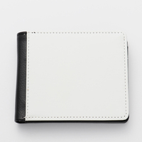 Borsa dell'unità di elaborazione dei portafogli degli uomini di modo di sublimazione in bianco su ordinazione bassa del modello di MOQ