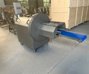 เครื่องสับเนื้อแบบอัตโนมัติใหม่เครื่องหั่นใบมีดสแตนเลสปรับความหนาได้เบคอนหมู220สูง - Product Image 6