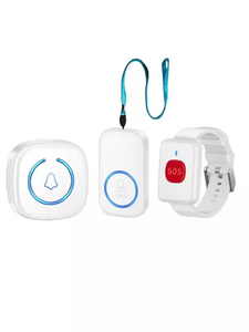 2024 mới người chăm sóc tiếng bíp dài phạm vi nút không thấm nước cá nhân khẩn cấp cuộc gọi không dây máy nhắn tin - Product Image 5