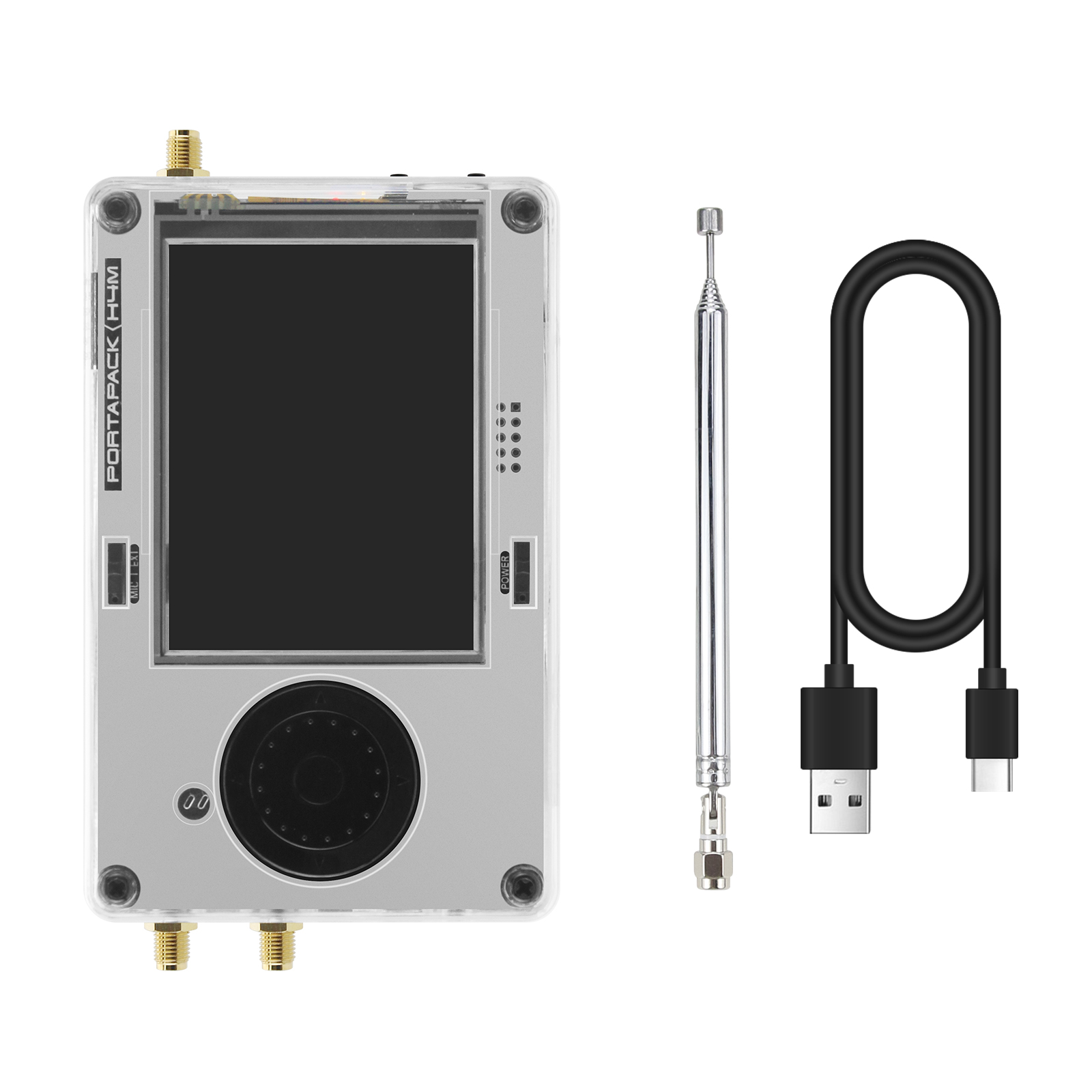 HAMGEEK R10C + H4M Hackrf One SDR Radio - MAX2837 & Portapack