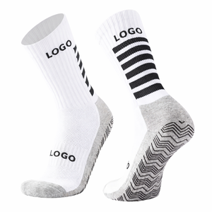 Chaussettes de football antidérapantes respirantes personnalisées OEM pour hommes, idéales pour l'entraînement et les matchs - Product Image 2