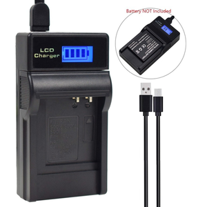 Original SLIM LCD Battery Charger for <strong>Ricoh</strong> Caplio R6 R7 R8 <strong>R10</strong> CX1 CX2 DB-70 BJ-7 PLC Controller - Product Image 1