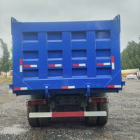 Camion benne HOWO 6x4 d'occasion remis à neuf, 371 CV Euro III pour flotte de construction