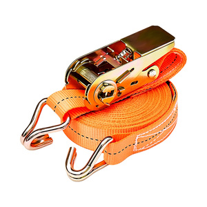 Sangle à cliquet rétractable automatique à un bouton en polyester recyclé pour le maintien des charges sur camionnettes et véhicules tout-terrain - Product Image 4