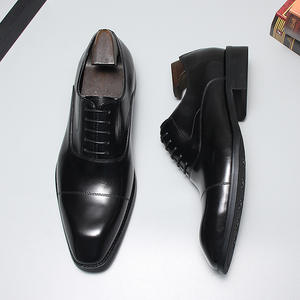 Les nouvelles chaussures habillées en cuir, tendance et élégantes, sont conçues dans un style de chaussure raffiné et sont fabriquées en cuir de vachette de première qualité. - Product Image 3