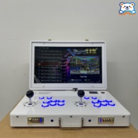 Nouvel écran IPS rétro vintage pour console Pandora Saga DXPlus, CPU rapide, rétro vintage pour bureau, armoire d'arcade pliable