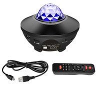 Lampe de Nuit LED Rechargeable à Télécommande avec Base en Acrylique, Projecteur d'Étoiles Galaxie USB pour Chambre, Fête, DJ, Bar, Décoration