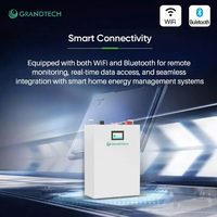 Batterie au lithium LiFePO4 à décharge profonde basse tension 24V 48V 51.2V 100Ah 200Ah 300Ah 400Ah 500Ah pour stockage d'énergie solaire montée sur rack