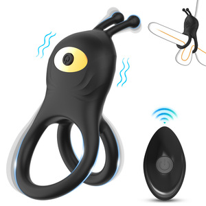 New SY GM-499 Nata Semen Locking Ring Men's Prostate Massage 10-Frequency <b>Vibration</b> Wireless <b>Remote</b> <b>Control</b> Silicone Soft Adult - Product Image 1
