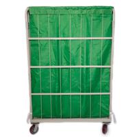 Couverture de cage de rouleau de couverture de conteneur de service léger VERT de prix concurrentiel pour l'équipement de stockage de cargaison de blanchisserie