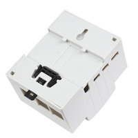 Casing Raspberry Pi 4 Model B ABS, Case DIN Rail Mount besar ruang dalam perlindungan cangkang Casing untuk RPI 4B grosir
