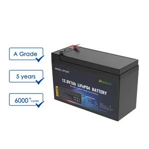 12V Replace Lead-acid Batteries Electric Powered Kids Ride On Car Battery Sealed Lithium Ion 12v 7ah Battery