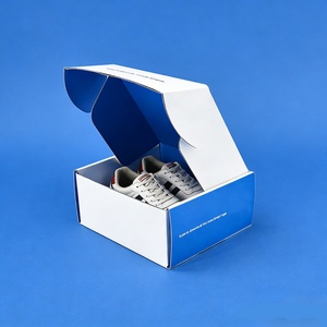 Fresh Design Shoe <b>Box</b> Corrugated <b>Box</b> Aircraft <b>Box</b> <b>Foldable</b> Paper <b>Box</b> Eco-friendly Packaging Low Cost and Low Shipping Expense - Product Image 1