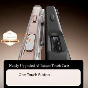 Funda Transparente para Teléfono Móvil Compatible con <span class=keywords><strong>iPhone</strong></span> 17, Funda para <span class=keywords><strong>iPhone</strong></span> 16 Pro Max/15/13 Pro con Borde Transparente Recto 111 - Product Image 3