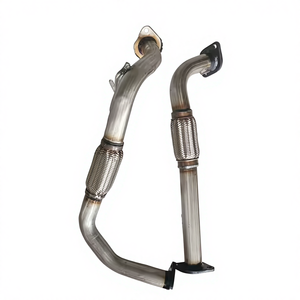 ท่อไอเสียรถยนต์แบบยืดหยุ่นท่อไอเสียด้านหน้า2007-2010สำหรับฮุนไดเกียบอร์รีโก3.0L 3.6L - Product Image 1