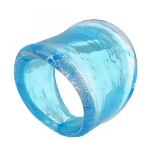 Bague de travail au chalumeau pour femme, bijoux tendance, envoi aléatoire et couleur aléatoire, 26mm, 2023, 1552923