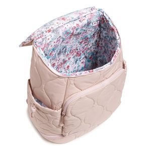 Sac à dos matelassé résistant à l'eau - Sac à dos de loisirs en nylon souple avec option de logo personnalisé, sangle antivol, design esthétique - Product Image 2