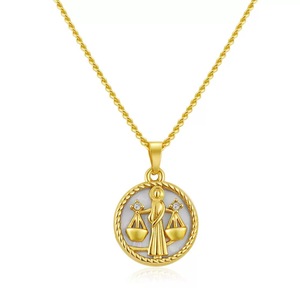 Collar con Colgante de <span class=keywords><strong>Aries</strong></span> en Acero Inoxidable, Resistente al Agua y al Deslustre, Regalo de Joyería - Product Image 2