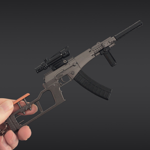 Modello in Metallo di Pistola Giocattolo LT Miniatura VSS 21CM Kit di Montaggio in Scala Die-cast Modello di Pistola in Metallo - Product Image 3
