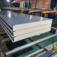 Panneau sandwich PU PIR PUR de 50 mm avec panneaux de toiture à joint debout isolés pour la construction