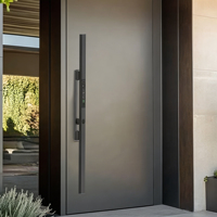 Serrature Elettroniche Intelligenti per Porte con Maniglia Lunga, Riconoscimento Facciale 3D Biometrico, WIFI Tuya, Telecamera Integrata per Sicurezza Domestica