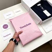 Sacs d'expédition en polymailers roses avec logo personnalisé pour l'emballage des vêtements