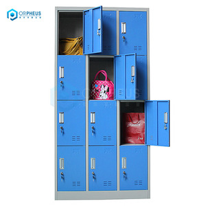Pháp Equipement Armoire Vestiaire Công Nghiệp Casier Kim Loại 12 Cửa Thay Đổi Phòng <span class=keywords><strong>Locker</strong></span> Cho Phòng Tập Thể Dục - Product Image 2