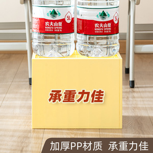 Storage Box Bin With Wheels Rectangle PP Plastic 5L Capacity Standing Type For Classroom Book Storage Easy Cleaning - Product Image 4