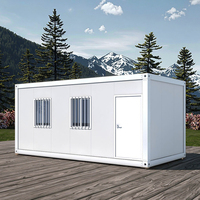 Casa Contenedor Prefabricada Desmontable de 40 pies con Paneles Sándwich Transpirables para Uso Modular en Hoteles y Villas Modernas con Garantía