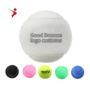 Benutzer definiert gute Hüpfball Farbe oder Logo Training schwarz rosa blau weiß Tennis ball wir sind eine profession elle Tennis fabrik