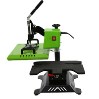 Multifonction 3 en 1 Chaussures Vêtements T-shirt Chaussettes Pantalons Jambes Dtf 3d Sticker Label logo Heat Transfer Printing Press Machines
