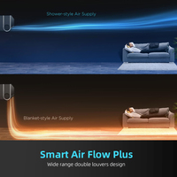 Climatisation sans conduit Bestcold 12000 BTU 220V, mini-split anti-corrosion avec contrôle intelligent Wifi, système de climatisation