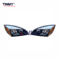TINMY Nouvel ensemble de feux antibrouillard pour camion LED halogène compatible avec les camions lourds 113 125 2008-2017 A06-51908-006-007