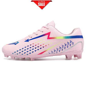 <span class=keywords><strong>Scarpe</strong></span> <span class=keywords><strong>da</strong></span> Calcio per Bambini, <span class=keywords><strong>Scarpe</strong></span> <span class=keywords><strong>da</strong></span> Futsal per Allenamento Indoor, Tomaia in PU <span class=keywords><strong>con</strong></span> <span class=keywords><strong>Tacchetti</strong></span> Lunghi, Suola in Gomma, Calzature <span class=keywords><strong>da</strong></span> Calcio Personalizzabili <span class=keywords><strong>con</strong></span> Logo - Product Image 1
