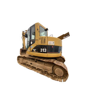 Excavadora 313CR Usada de Alta Calidad para Equipos Pesados, Motor y Motorización, Capacidad de Cucharón de 0.5m³, Peso Operativo de 13000 kg - Product Image 3