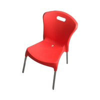 Chaises d'extérieur en plastique prix de gros pour restaurant usage domestique