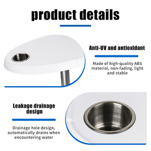 Mesa de Centro para Té y Café BST Marine con Portavasos de Acero Inoxidable, Material de Casco de ABS+Aleación de Aluminio para Barcos - Venta al por Mayor - Product Image 5