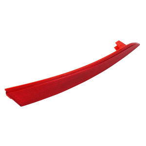 Réflecteur de pare-chocs arrière Seat Ibiza 2009-2012 6J4945106 6J4945105 Forme en forme de ménisque Lentille rouge pour frein et clignotant - Product Image 1