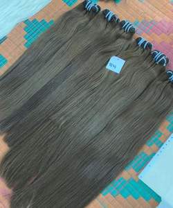 Cheveux humains raides Remy indiens, extensions de cheveux naturels, collection de la meilleure qualité en gros - Product Image 5