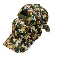 Gorra de Béisbol de 5 Paneles de Algodón Puro con Bloques de Color OEM, Logotipo Bordado, Hebilla Ajustable de Plástico, Gorra para el Sol con Logotipo Impreso