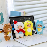 Porte-clés Anime Kawaii en Peluche Personnalisé, Jouets en Vinyle PVC, Pendentif en Peluche Personnalisé, Jouet en Peluche de Dessin Animé, Poupée en Vinyle Doux