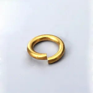 Wholesale Metal Open Jump Rings For Clip Clasp Lobster Clasp Jewelry Making Supplies Making Accessories Brass Open Jumping Ring
